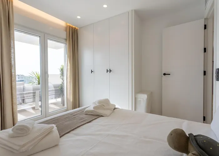 Mtr Temporary Rent Apto 4 Luminoso Con Zonas Chill Out Y Gym ماربيا